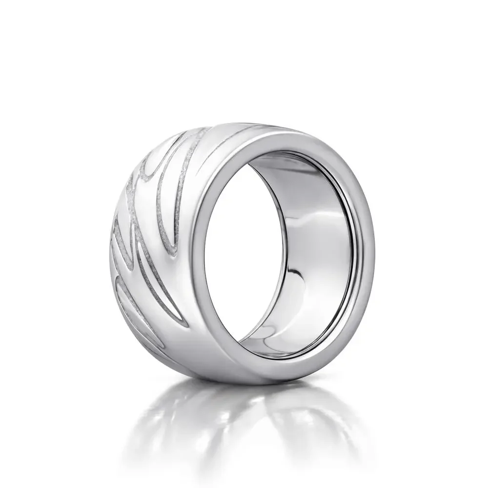 Chopard Chopardissimo 18kt White Gold Spinning Band
